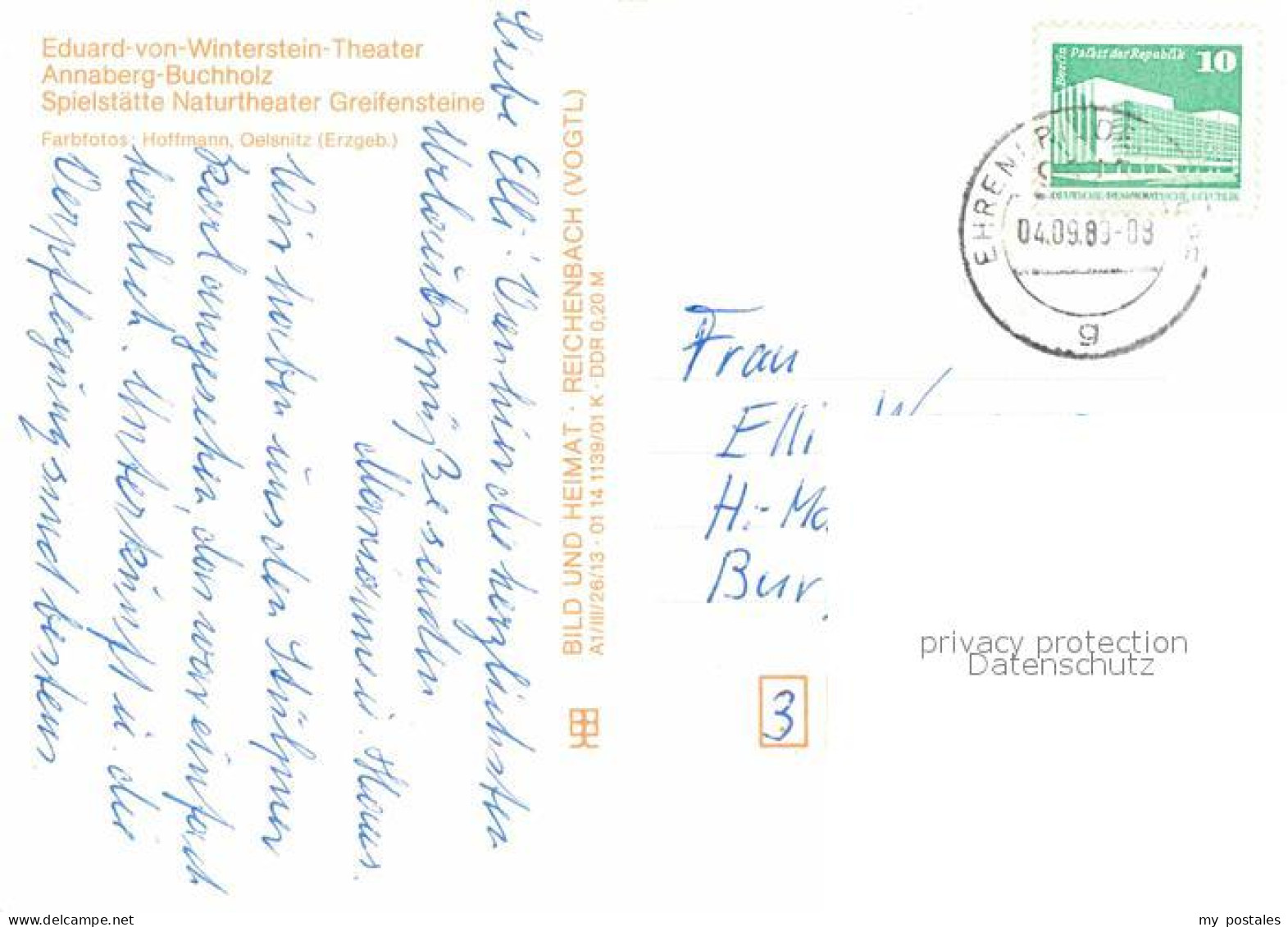 72849697 Annaberg-Buchholz Erzgebirge Eduard Von Winterstein Theater Spielstaett - Annaberg-Buchholz