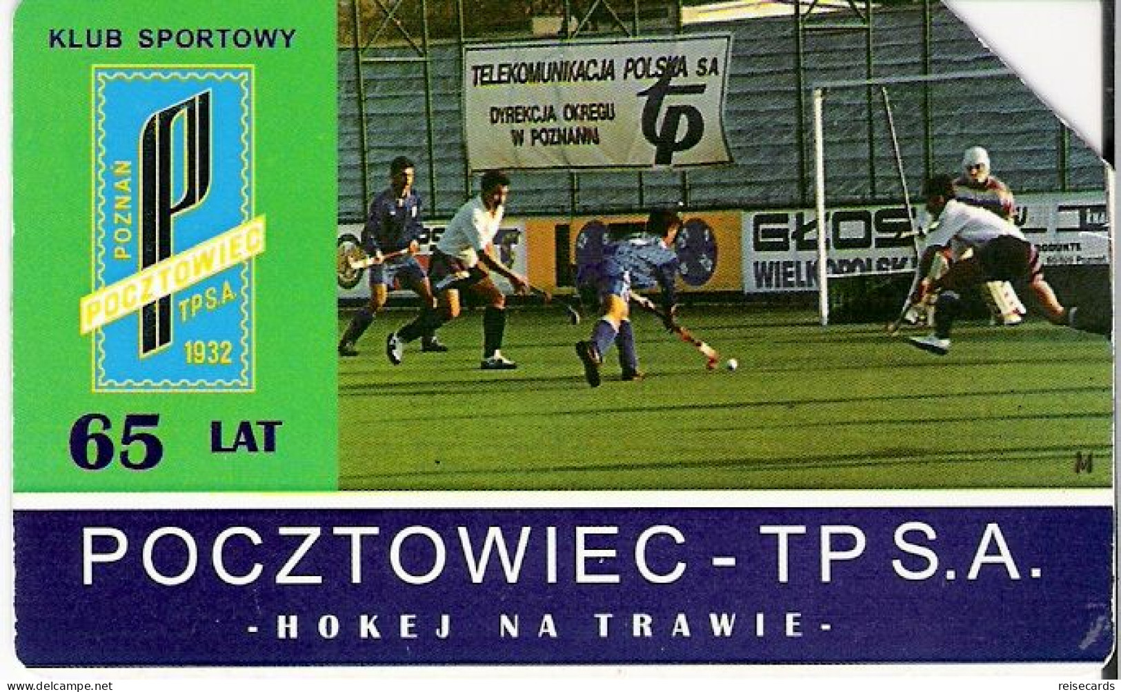 Poland: Telekomunikacja Polska - 1997 Hokej Klub Pocztowiec - Pologne