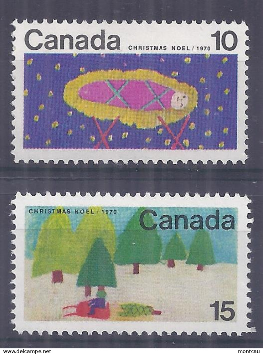 Canada 1970. Navidad . Sc=529-30 (**) - Ungebraucht