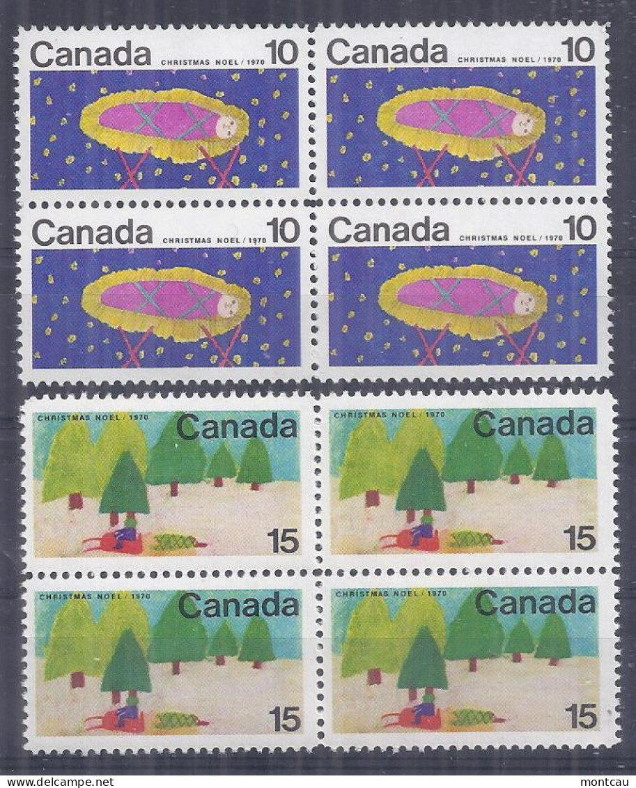 Canada 1970. Navidad . Sc=529-30 (**) - Unused Stamps