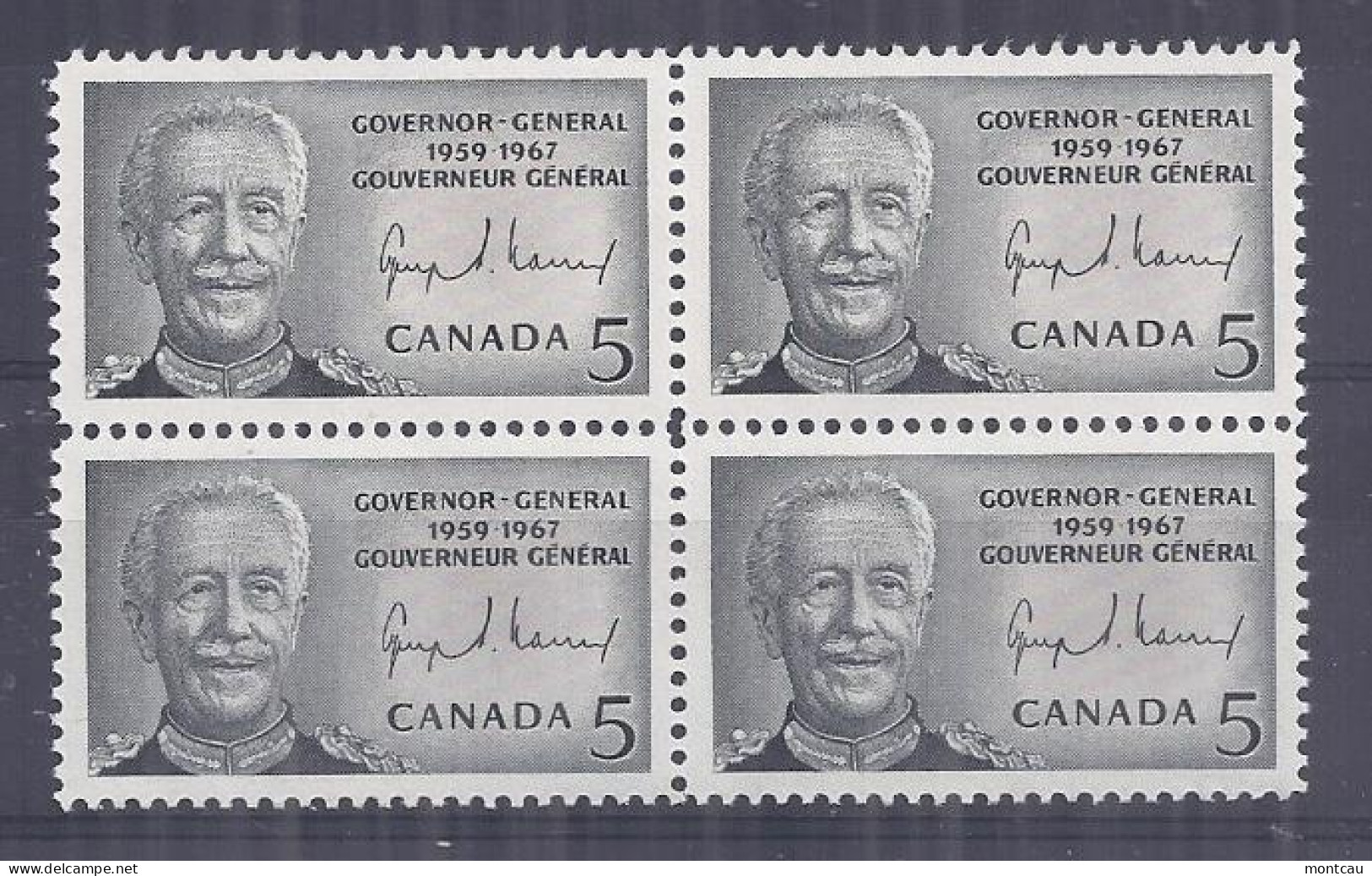 Canada 1967. George Vanier . Sc=474 (**) - Ongebruikt