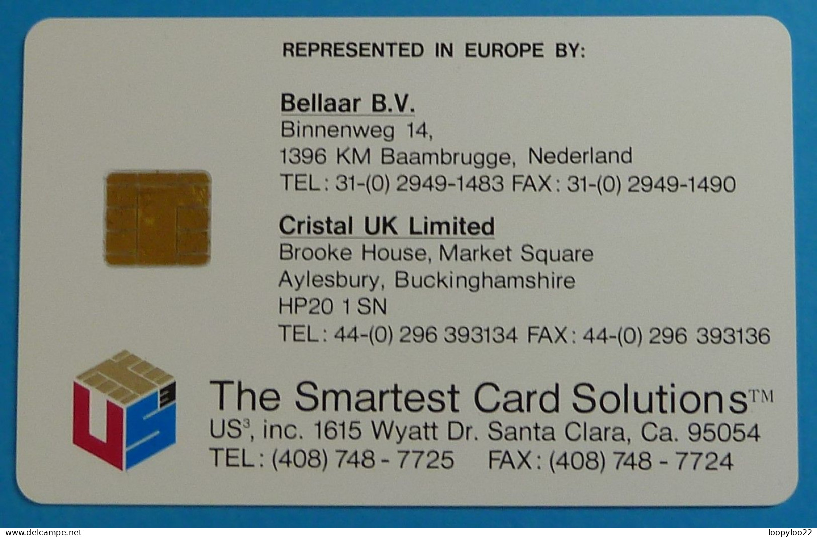 USA - Smartcard Demo - US3 - The Smartest Card Solutions - [2] Chip Cards