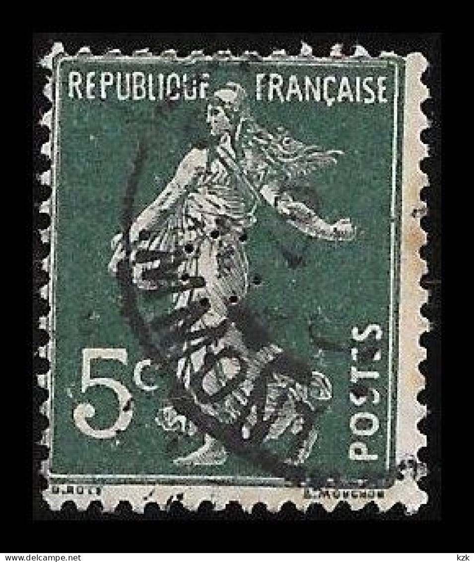 1 04	13	06	N°	137	Perforé	-	C 2	-	CREDIT LYONNAIS - Used Stamps