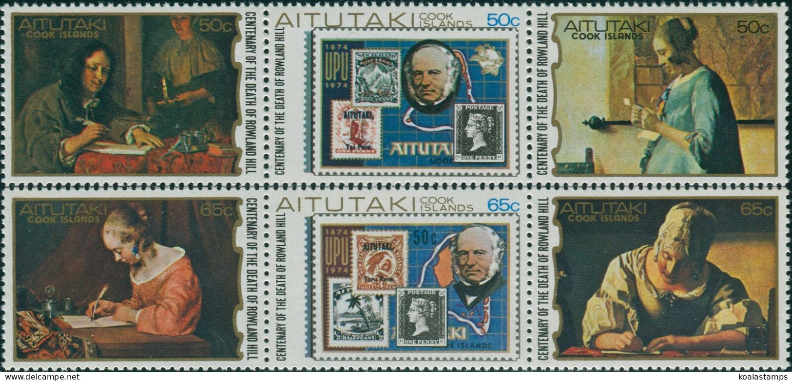 Aitutaki 1979 SG273-278 Rowland Hill Set MNH - Cook Islands