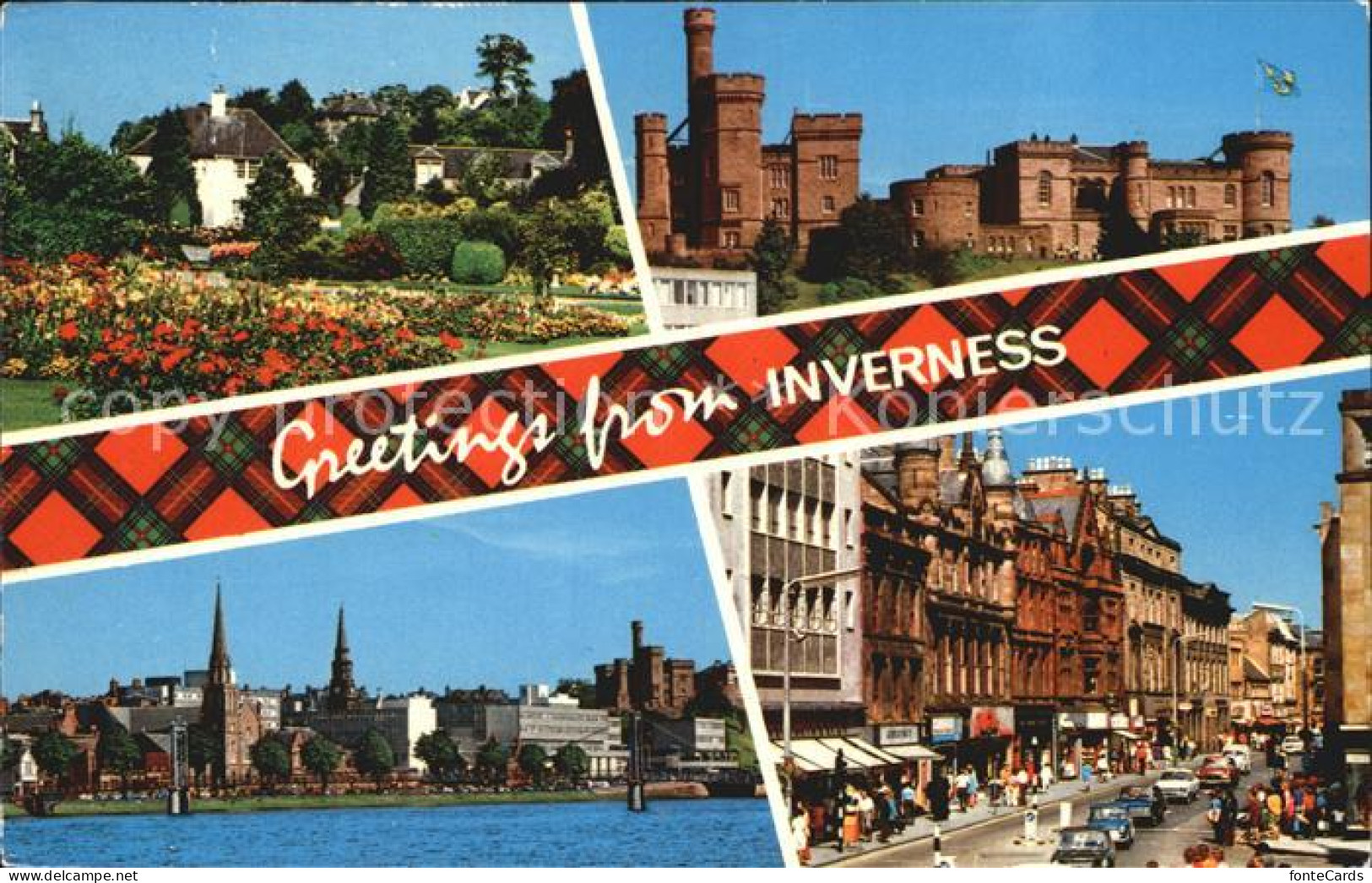 72419782 Inverness Highland Bellfield Park The Castle From Friars Shott High Str - Sonstige & Ohne Zuordnung