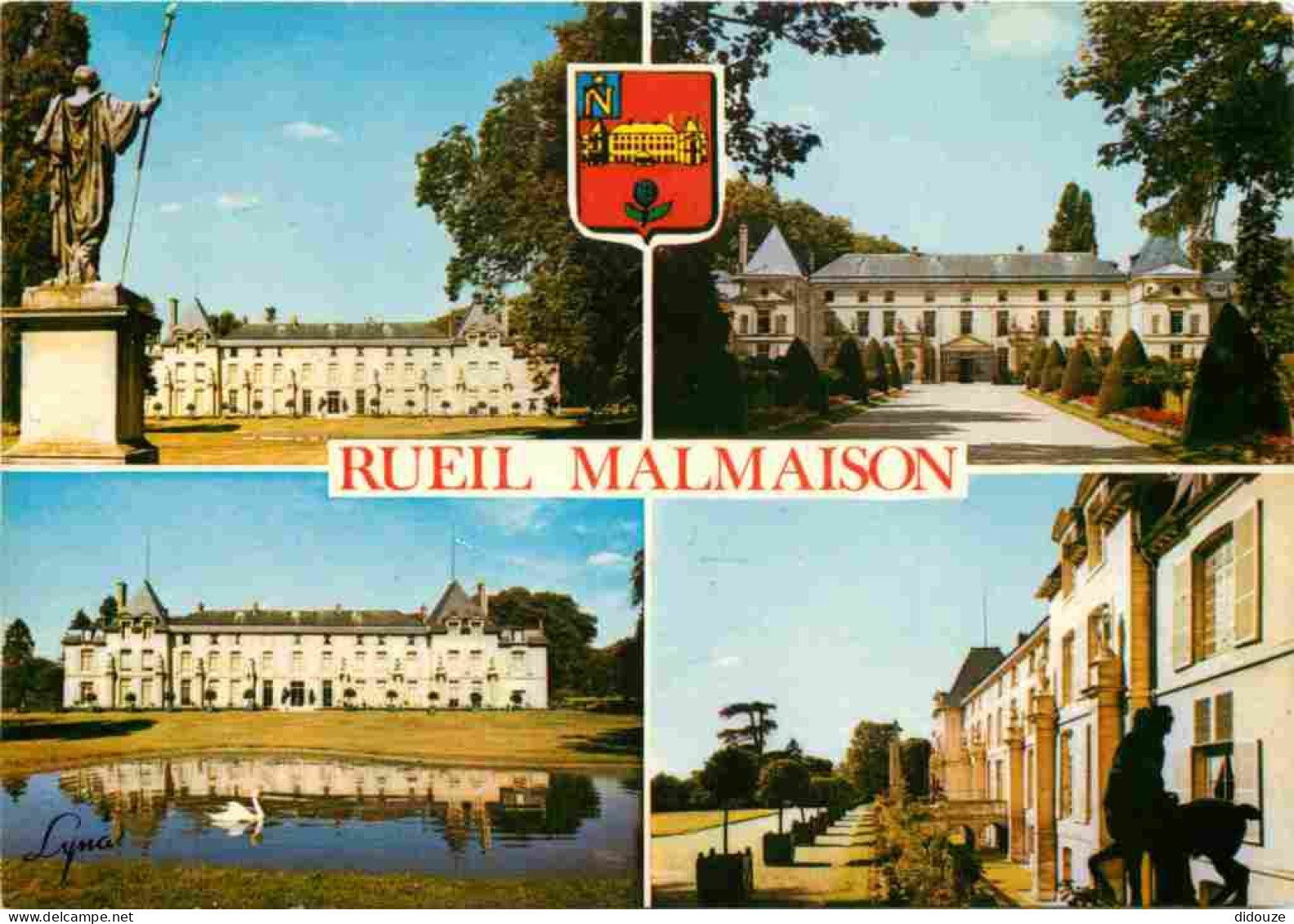 92 - Rueil-Malmaison - Le Château - Multivues - Blasons - CPM - Voir Scans Recto-Verso - Rueil Malmaison