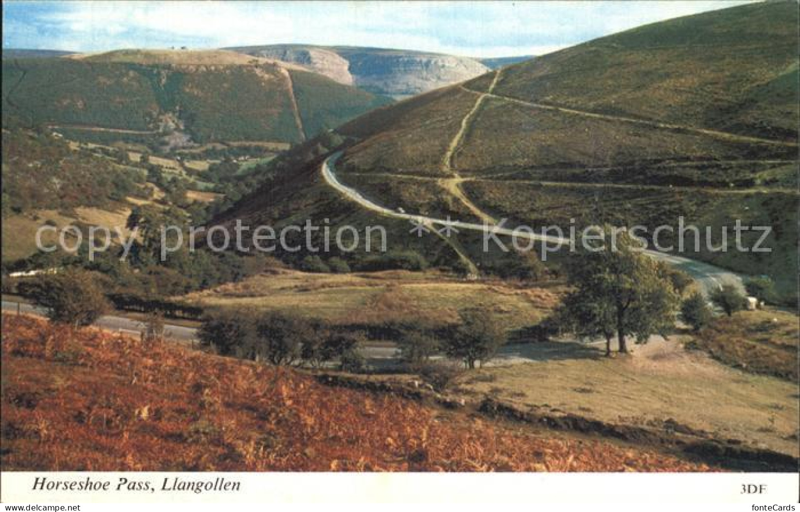72414610 Llangollen Horseshoe Pass Landscape Llangollen - Andere & Zonder Classificatie