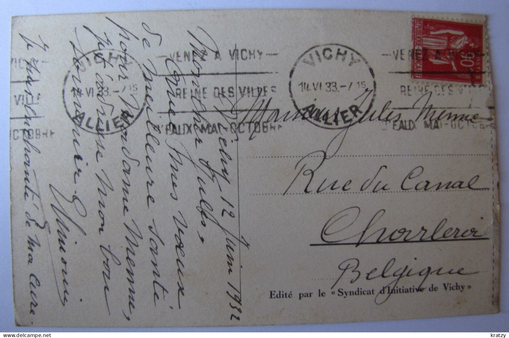 FRANCE - ALLIER - CHANTELLE - Le Château Du Connétable De Bourbon - 1933 - Other & Unclassified