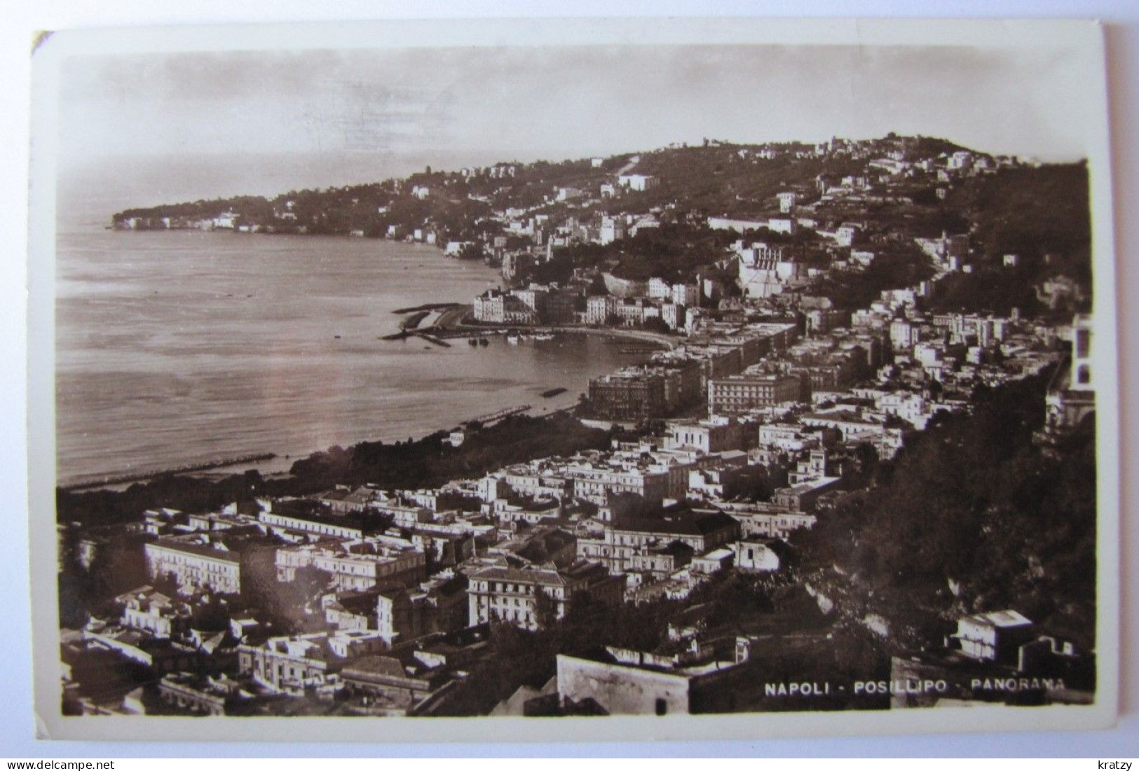 ITALIE - CAMPANIA - NAPOLI - CAPRI - Posillipo - Panorama - 1936 - Napoli (Naples)