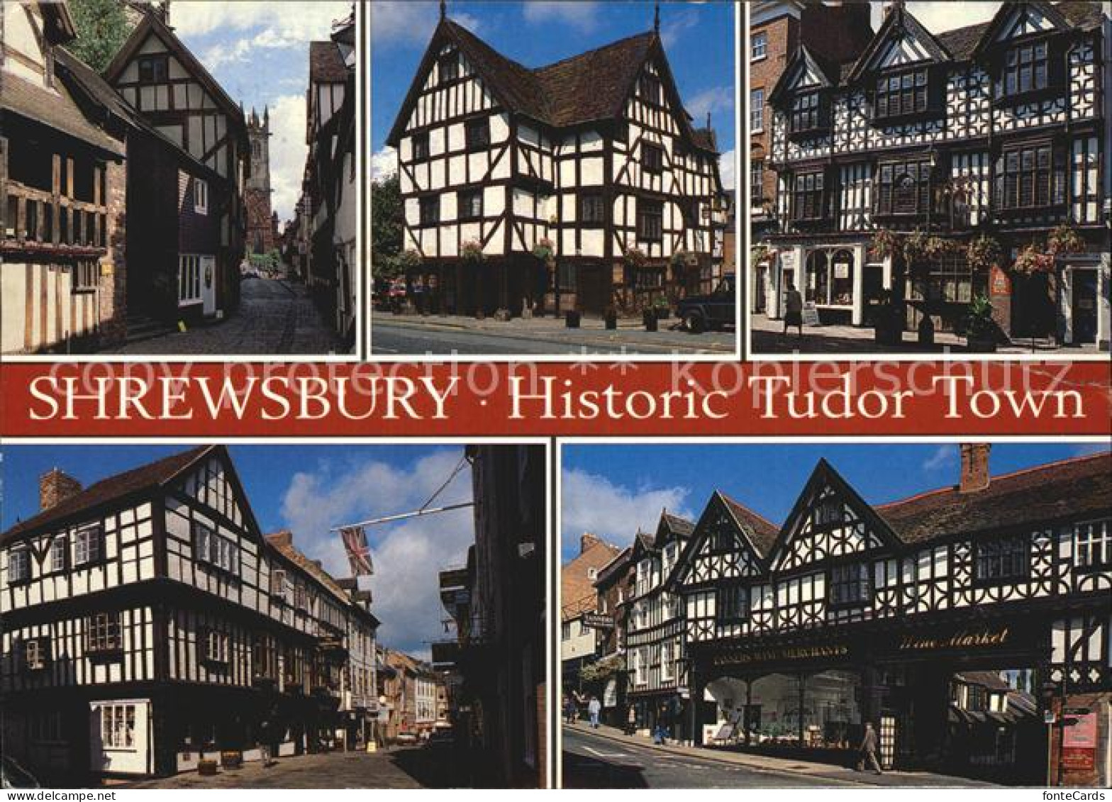 72391612 Shrewsbury Historic Tudor Town Shrewsbury - Altri & Non Classificati