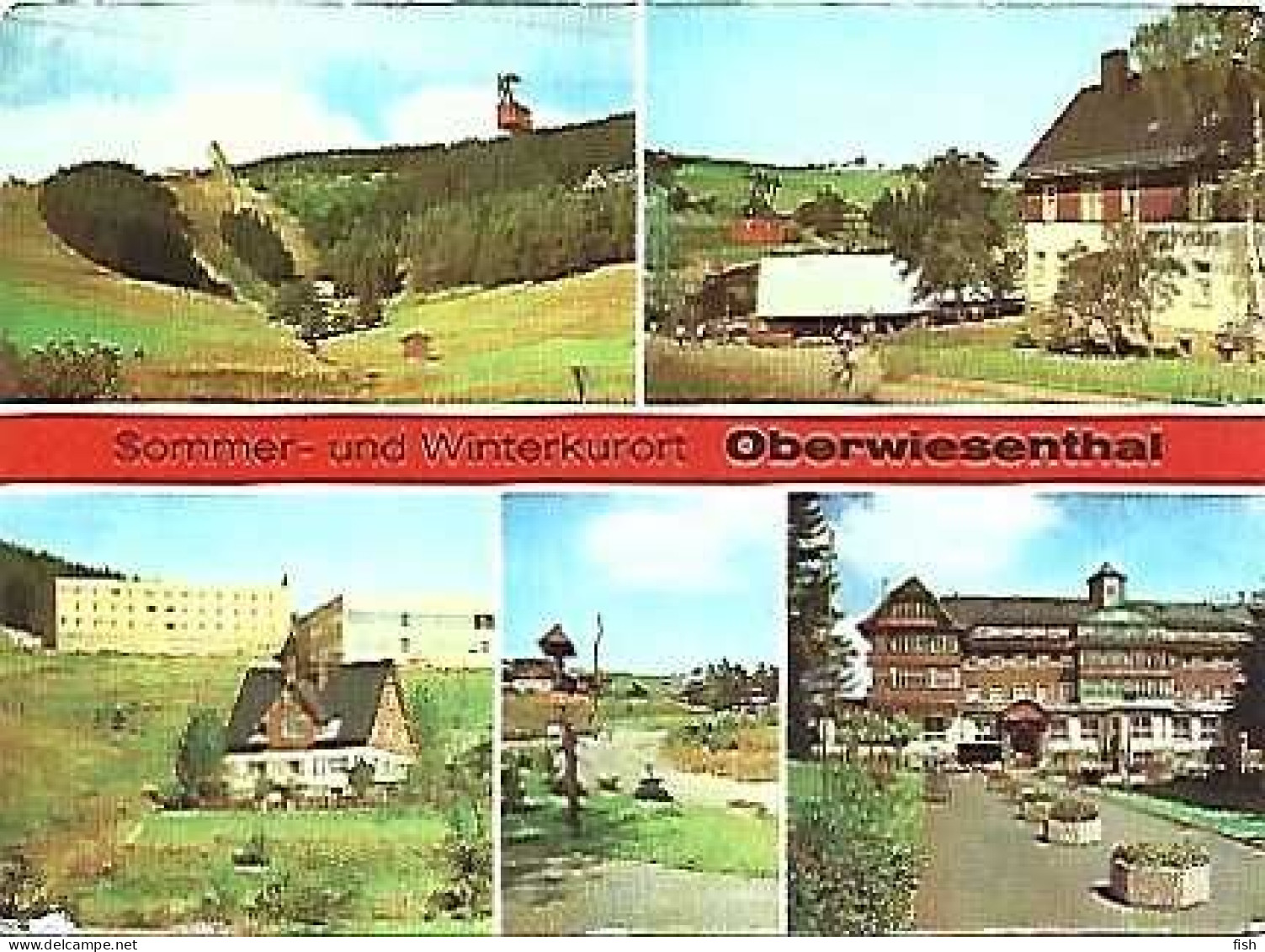 Germany & Marcofilia, Sommer Und Winterkurort Oberwiesenthal, DDR Merserburg To Oeiras Portugal 1985 (77771) - Hotels & Restaurants