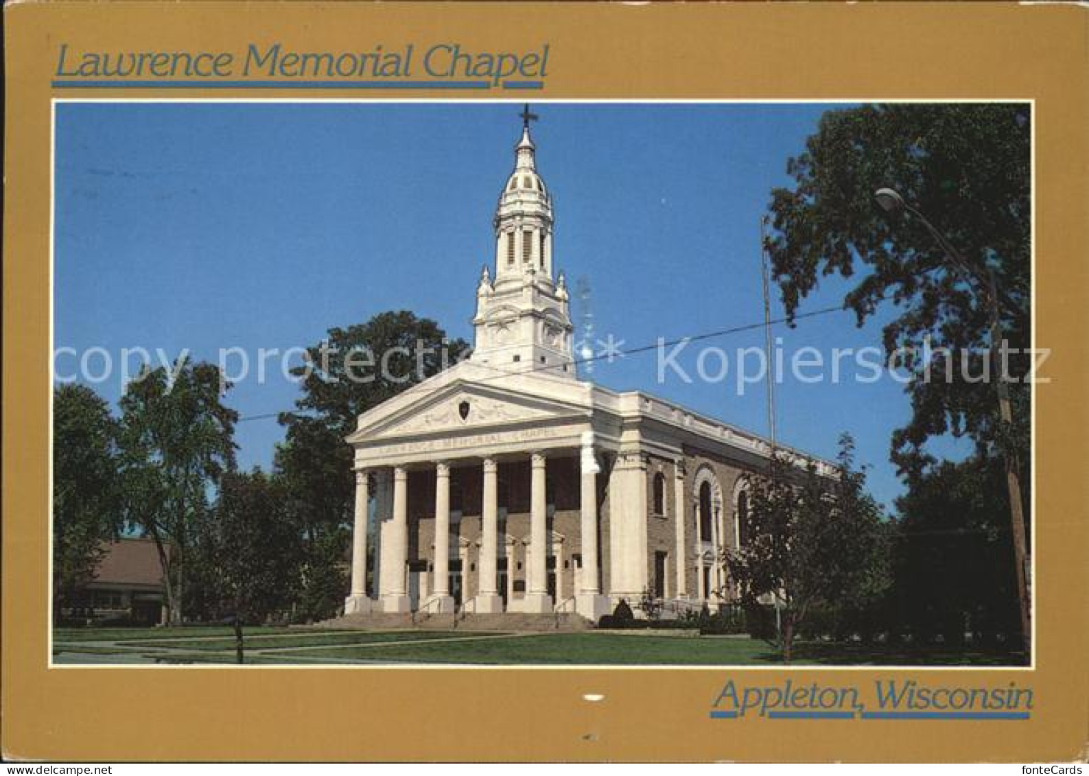 72444575 Appleton_Wisconsin Lawrence Memorial Chapel - Other & Unclassified