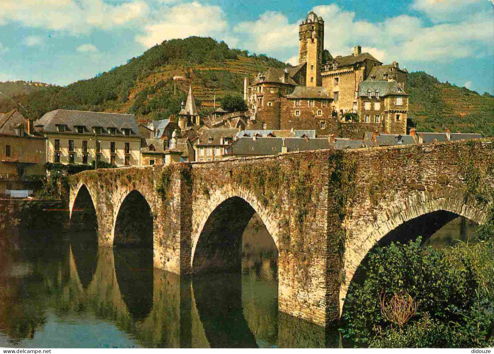 12 - Estaing - Vue Générale - Le Château Et Le Pont Gothique - CPM - Voir Scans Recto-Verso - Sonstige & Ohne Zuordnung