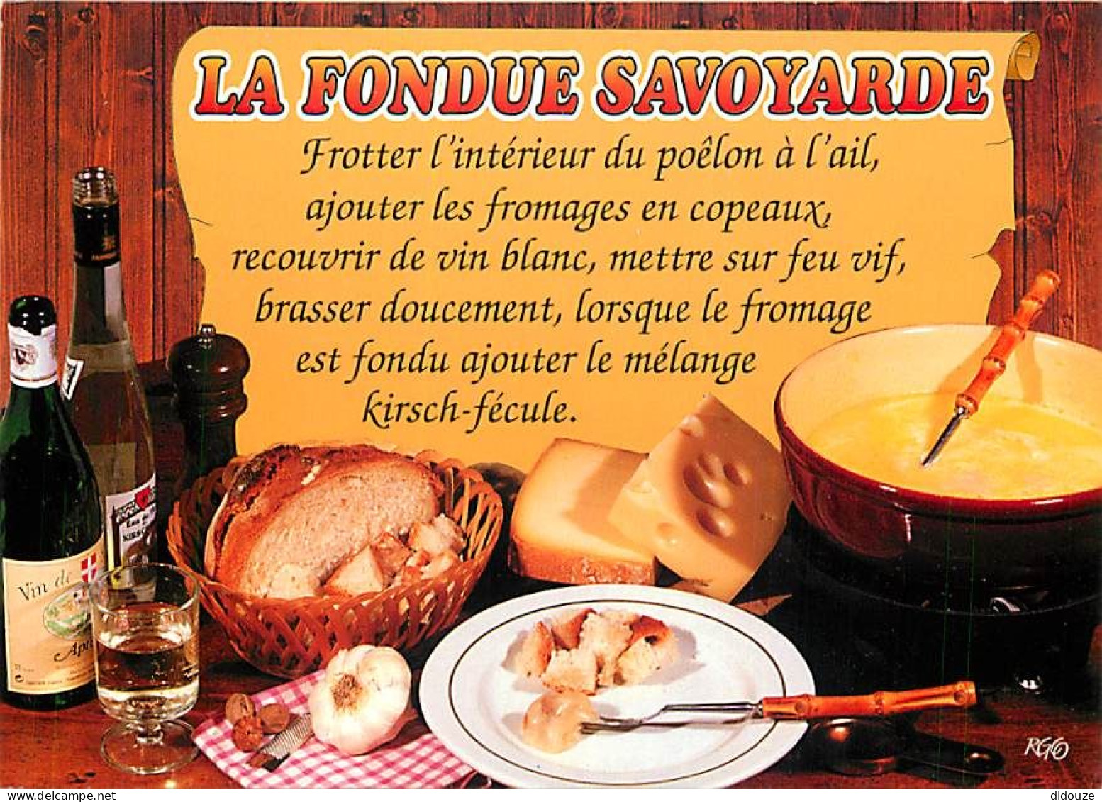 Recettes De Cuisine - Gastronomie - CPM - Voir Scans Recto-Verso - Recettes (cuisine)