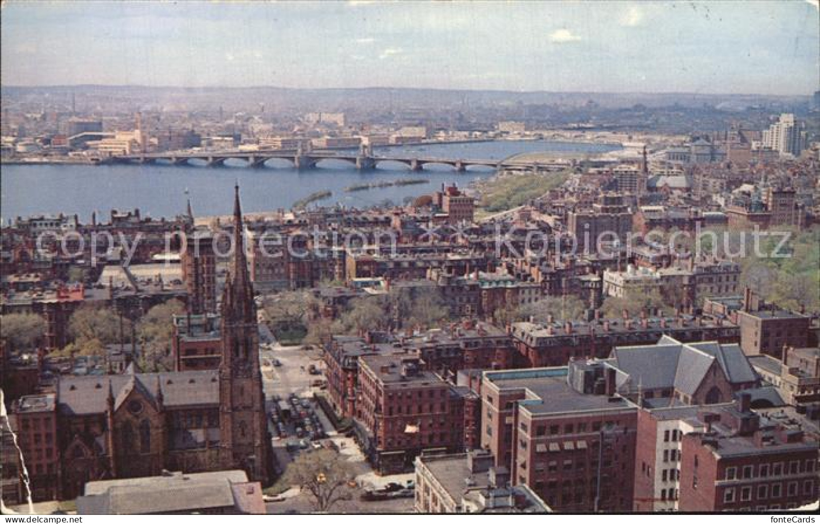 72428769 Boston_Massachusetts View From The Top Of The John Hancock Building Bos - Other & Unclassified