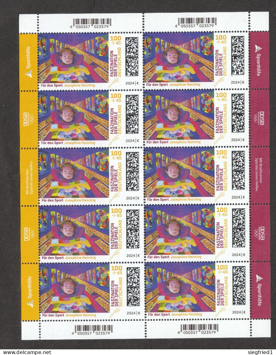 Deutschland BRD **  3825-3827 Olympische Spiele Paris 2024  Postpreis 48,50 € Neuausgabe 2.5.2024 - Unused Stamps