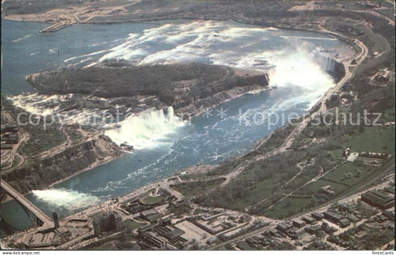 72351841 Ontario Canada Aerial View Of Niagara Falls Kanada - Ohne Zuordnung