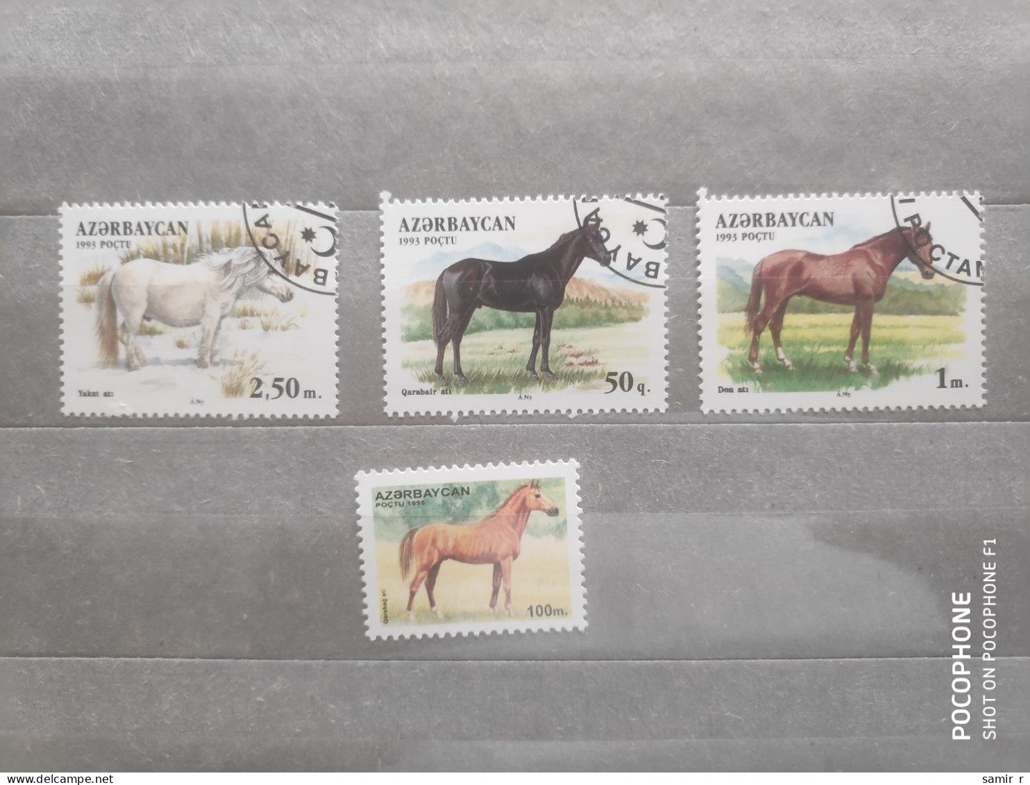 1993-1995	Azerbaijan	Horses (F97) - Azerbeidzjan