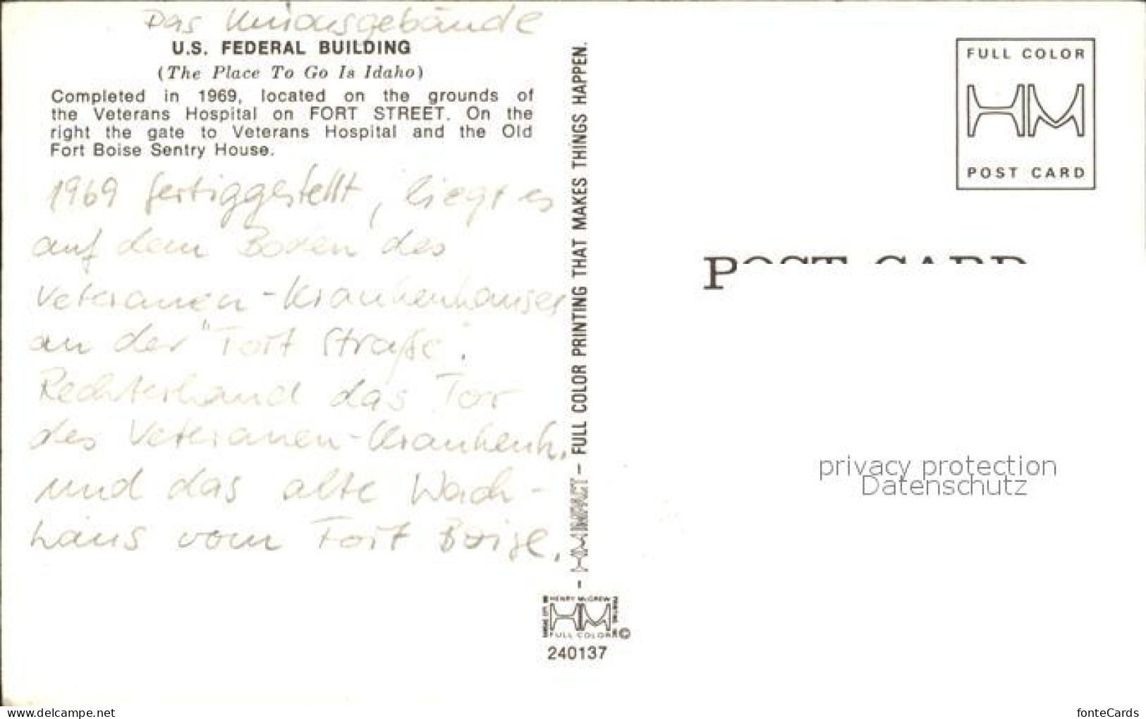 72226061 Idaho_City U.S. Federal Building - Other & Unclassified