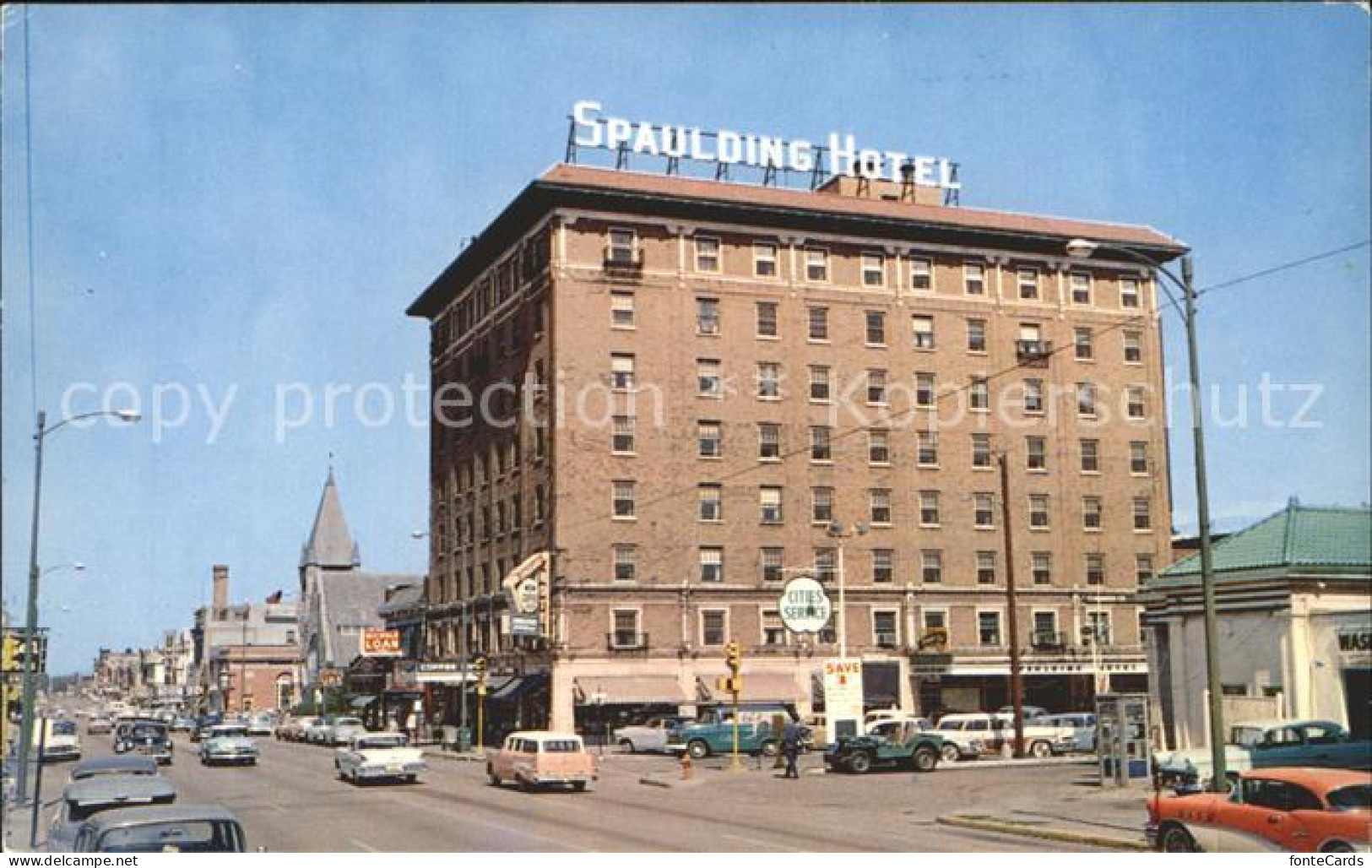 72217979 Michigan_City_Indiana Spaulding Hotel - Autres & Non Classés