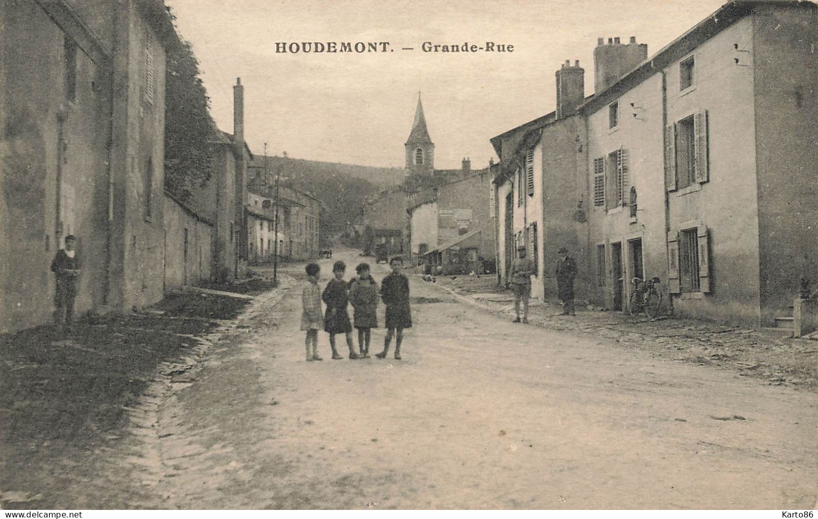 Houdemont * Grande Rue * Enfants Villageois - Sonstige & Ohne Zuordnung