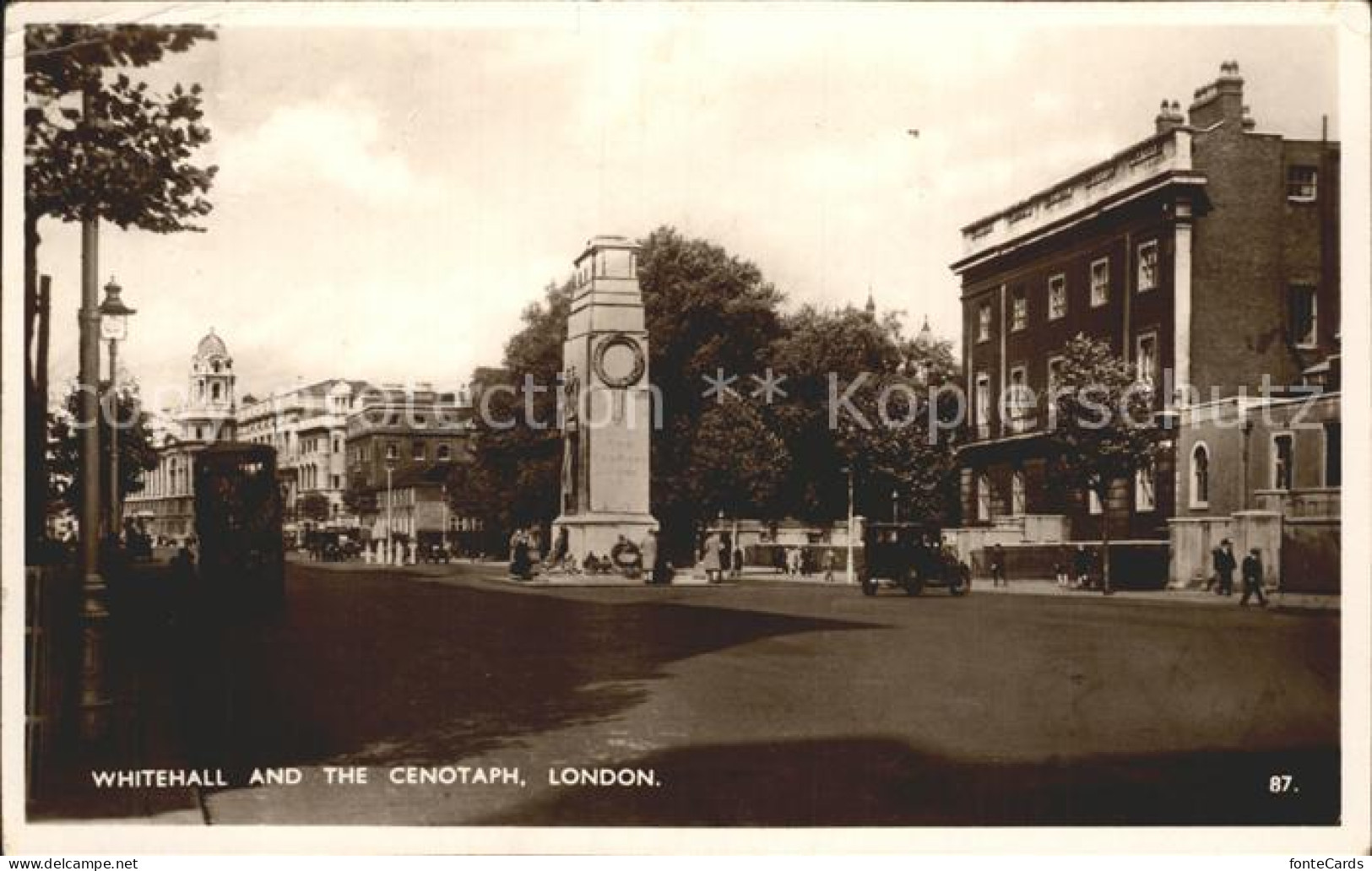 72184057 London Whitehall And The Cenotaph - Autres & Non Classés