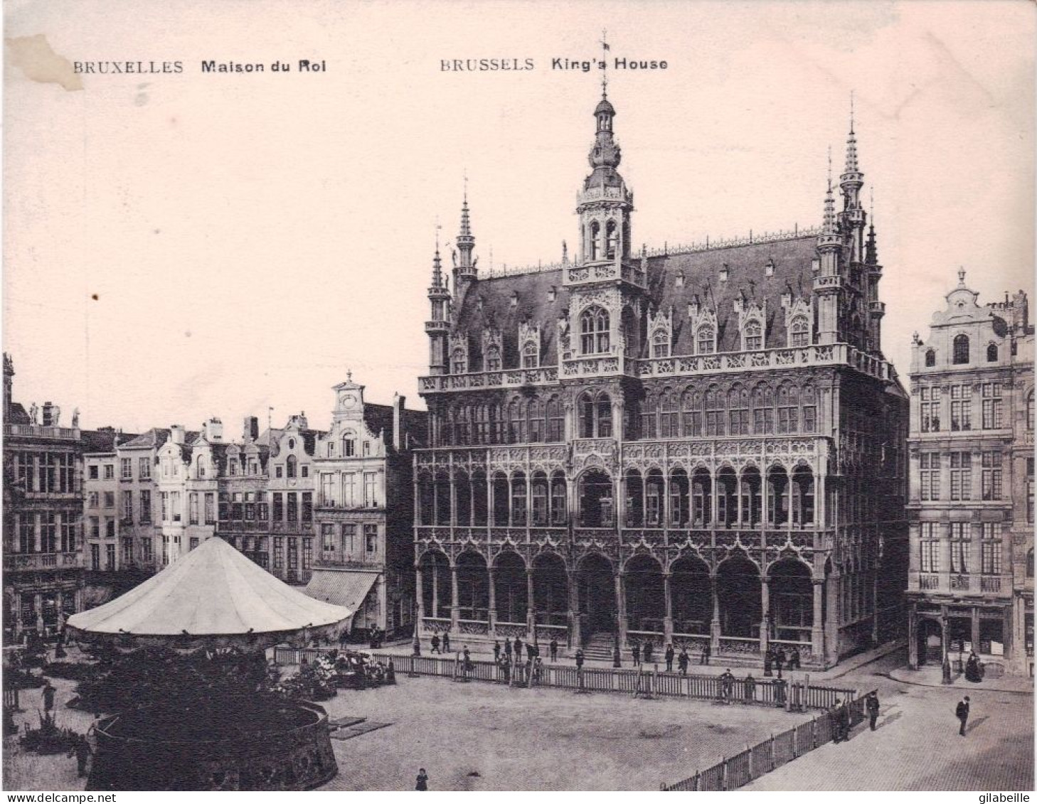 BRUXELLES -  Maison Du Roi  - Grand Format  18cm X14cm - Monumenten, Gebouwen