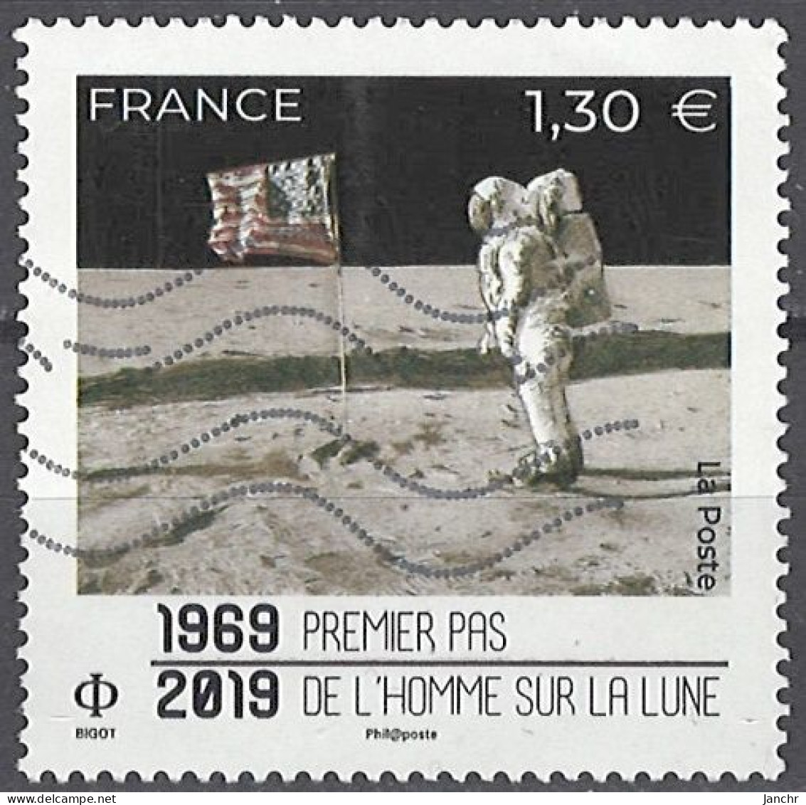 France Frankreich 2019. Mi.Nr. 7374, Used O - Oblitérés