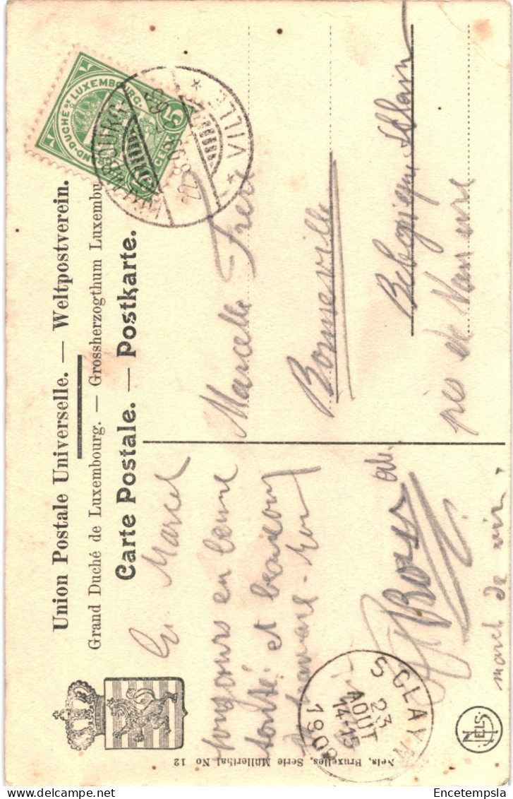 CPA Carte Postale Luxembourg Aessbach Perekop Et Femme Nue 1909  VM80702 - Autres & Non Classés