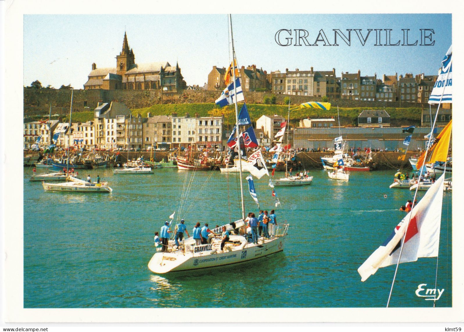 Granville - Le Bassin à Flot - La Haute Ville - Granville