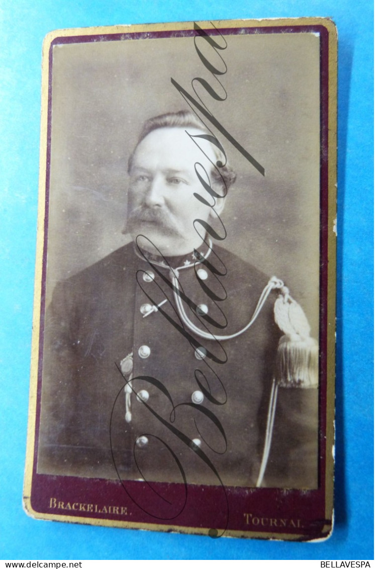 C.D.V. Carte De Visite. Atelier Portret Photo BREACKELAIRE Tournai Photographer - Persone Identificate