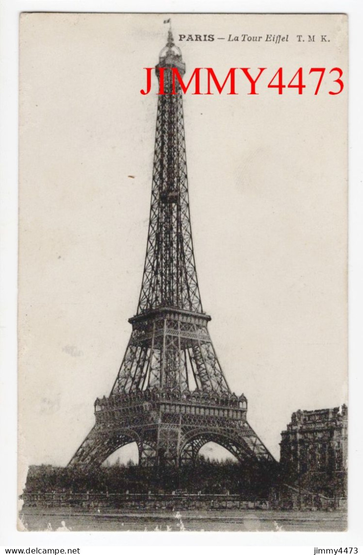 CPA - PARIS - La Tour Eiffel - T. M. K. - Eiffelturm