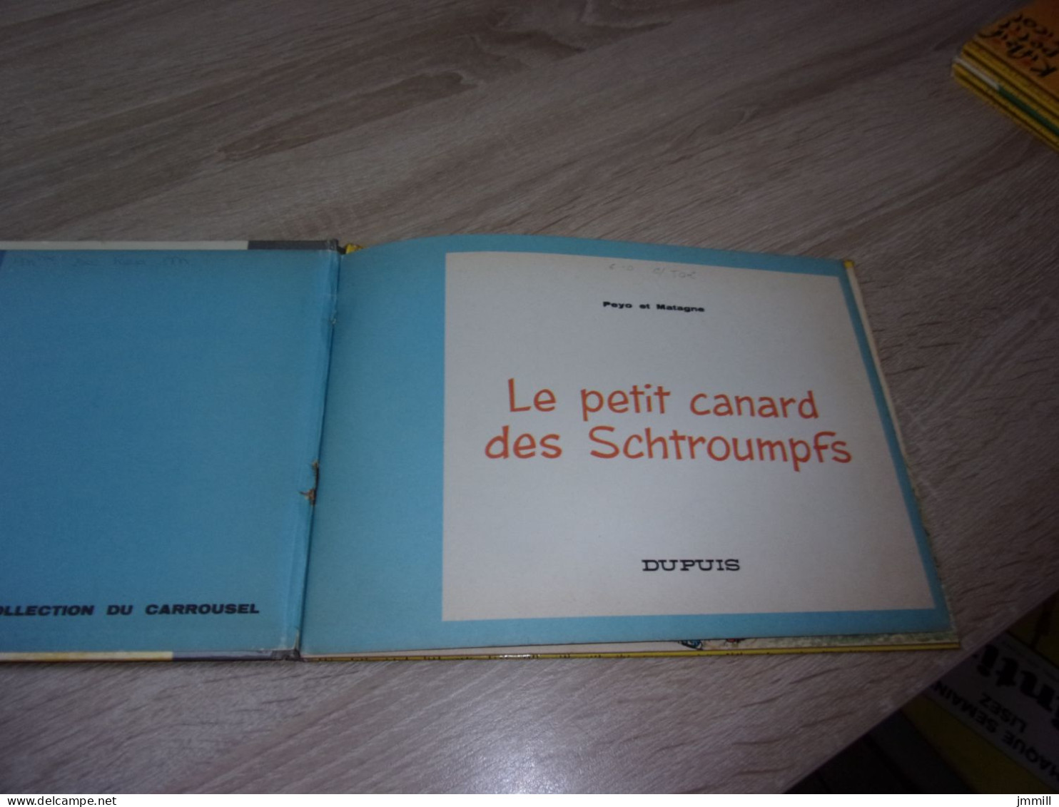 Collection Du Carrousel 4 : Peyo Le Petit Canard Des Schtroumpfs - Schtroumpfs, Les