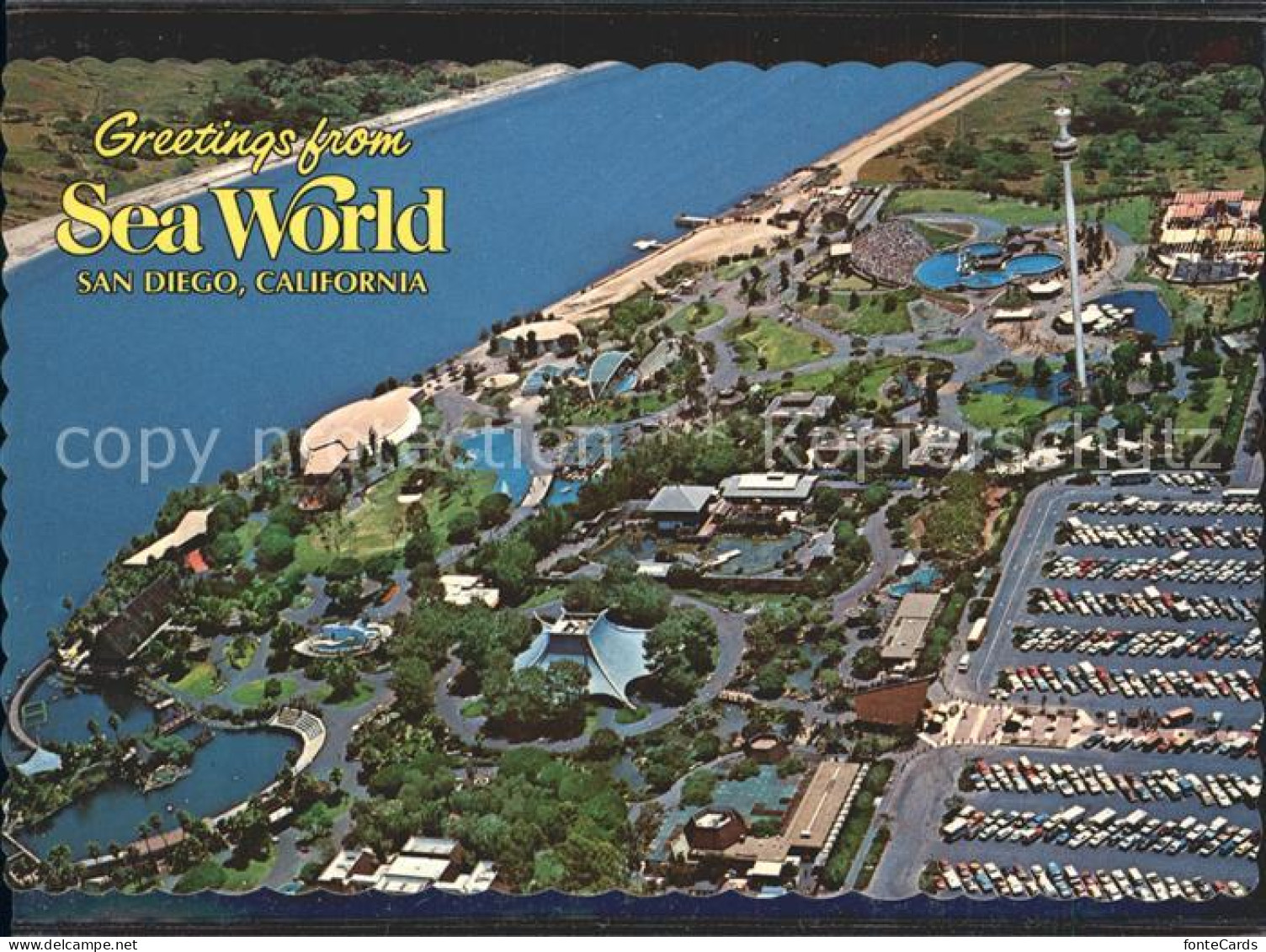 72126289 San_Diego_California Sea World Oceanarium Fliegeraufnahme - Sonstige & Ohne Zuordnung