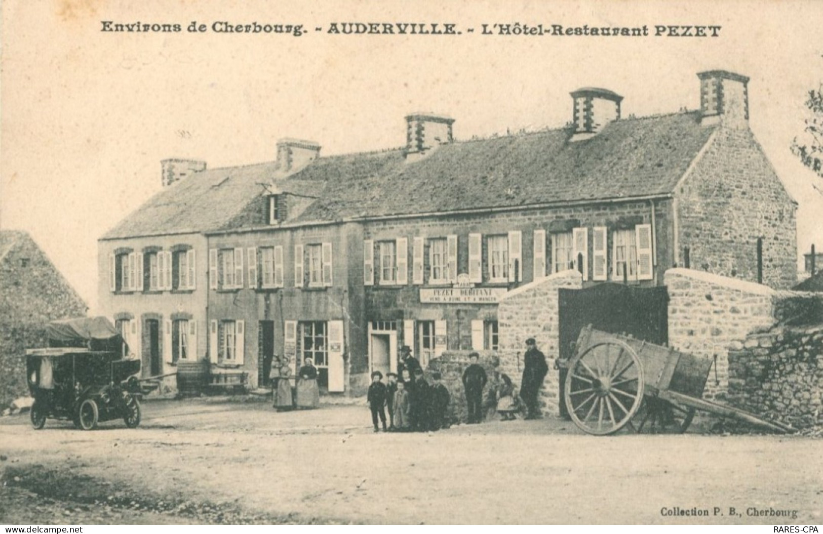 50 AUDERVILLE - L'Hotel Restaurant PEZET - TB - Sonstige & Ohne Zuordnung