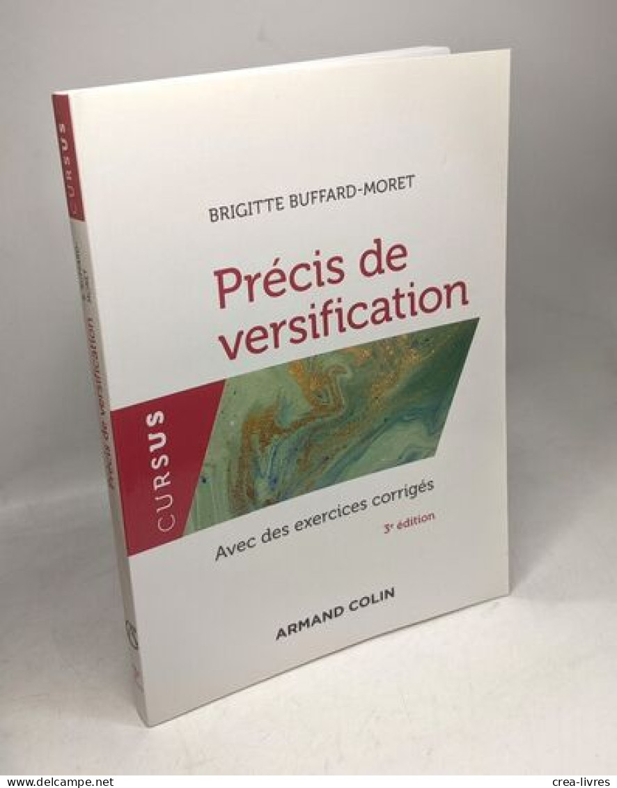 Précis De Versification - 3e éd. - Avec Des Exercices Corrigés - Other & Unclassified