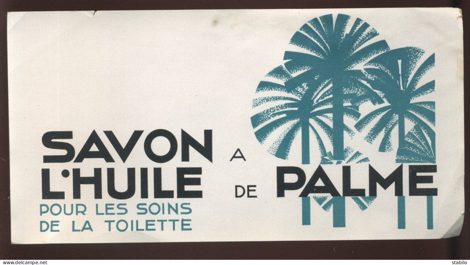 PARFUMS-BEAUTE - ETIQUETTE - SAVON A L'HUILE DE PALME - Labels
