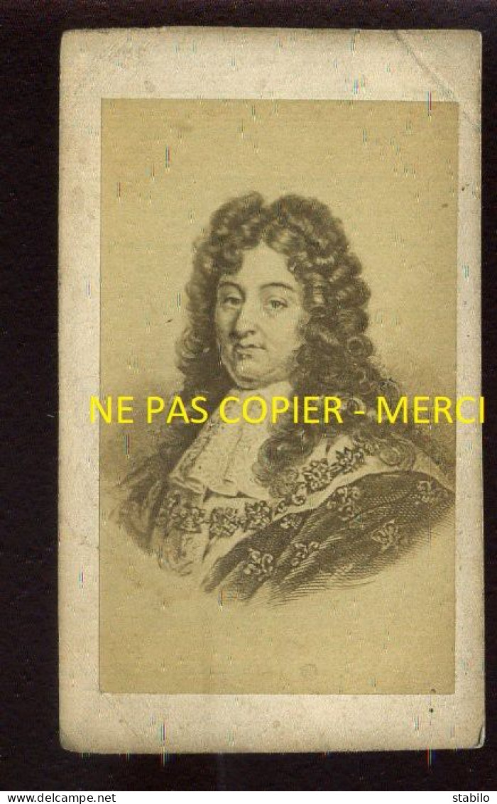 ROI DE FRANCE - LOUIS ? - FORMAT CDV - Personalidades Famosas