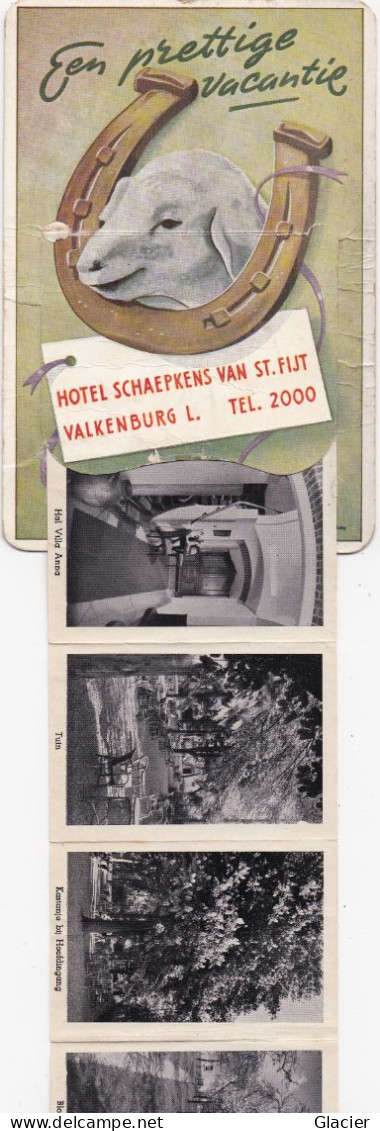 Valkenburg - Hotel Schaepkens Van St Fijt - Carte à Système - 11 Zichtjes - Valkenburg