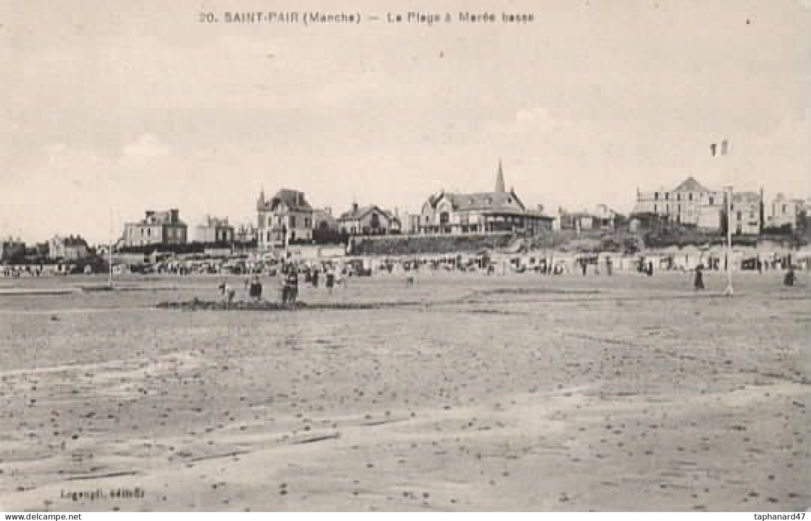 . 50 . SAINT-PAIR . La Plage à Marée Basse . - Pontorson