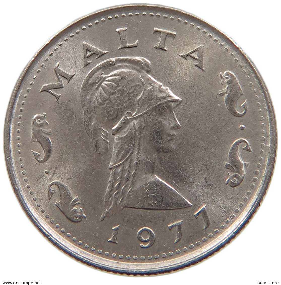 MALTA 2 CENTS 1977 #s105 0113 - Malte