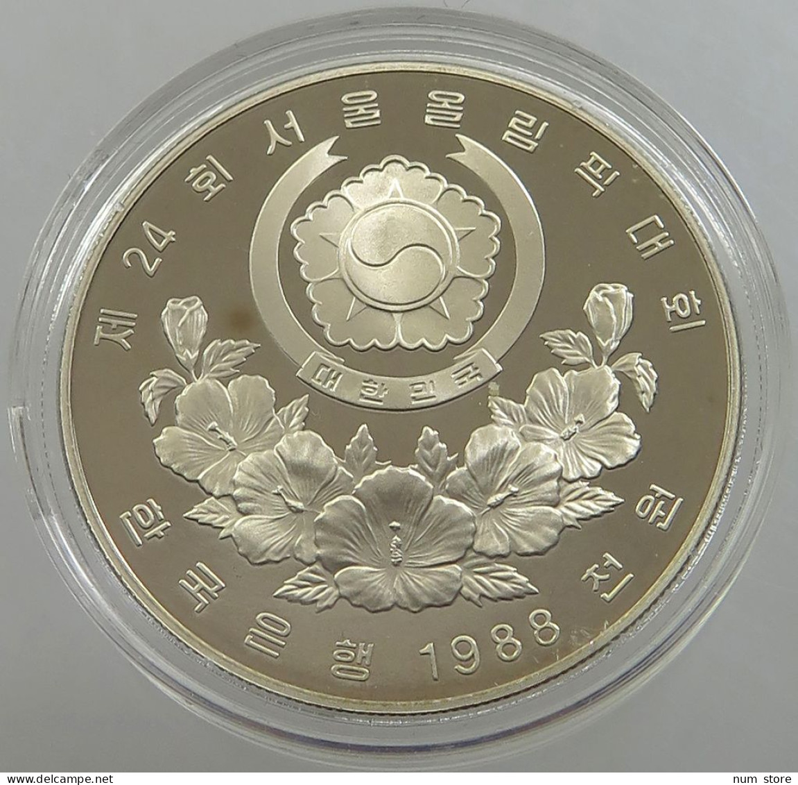 KOREA SOUTH 1000 WON 1988 PROOF #sm14 0231 - Corea Del Sud