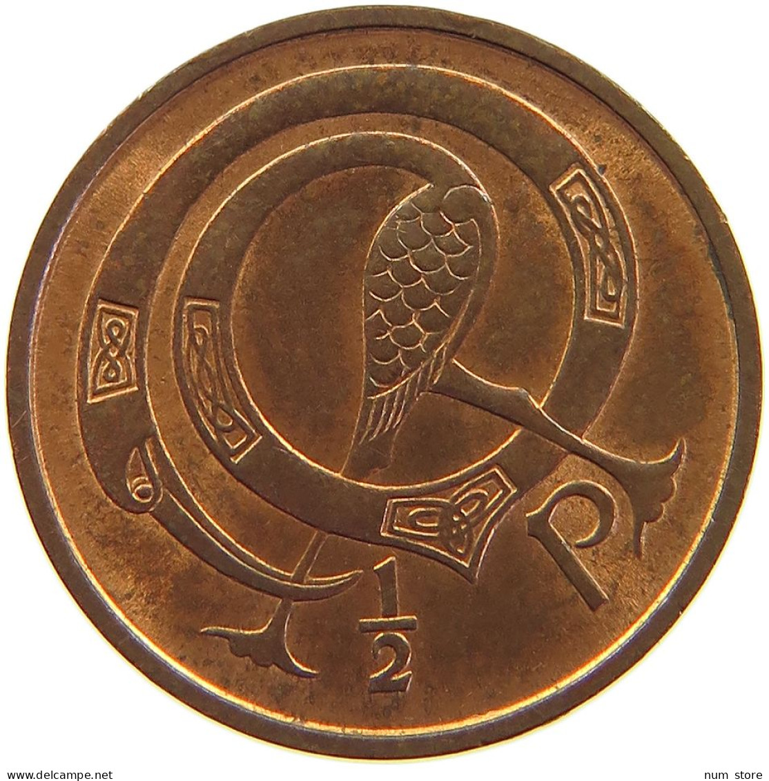 IRELAND 1/2 PENNY 1971 #s105 0447 - Irlande