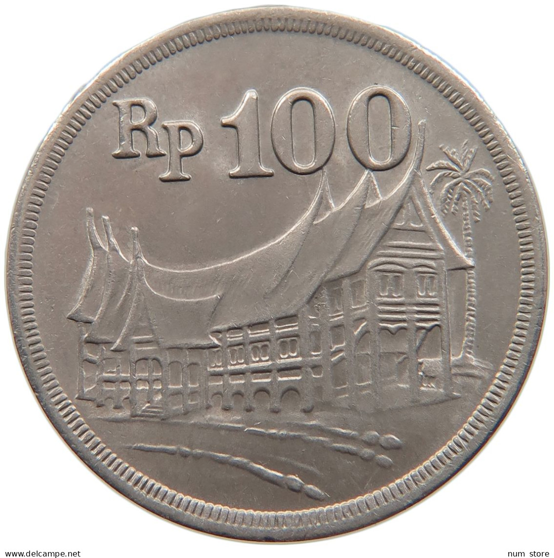 INDONESIA 100 RUPIAH 1973 #s105 0039 - Indonésie