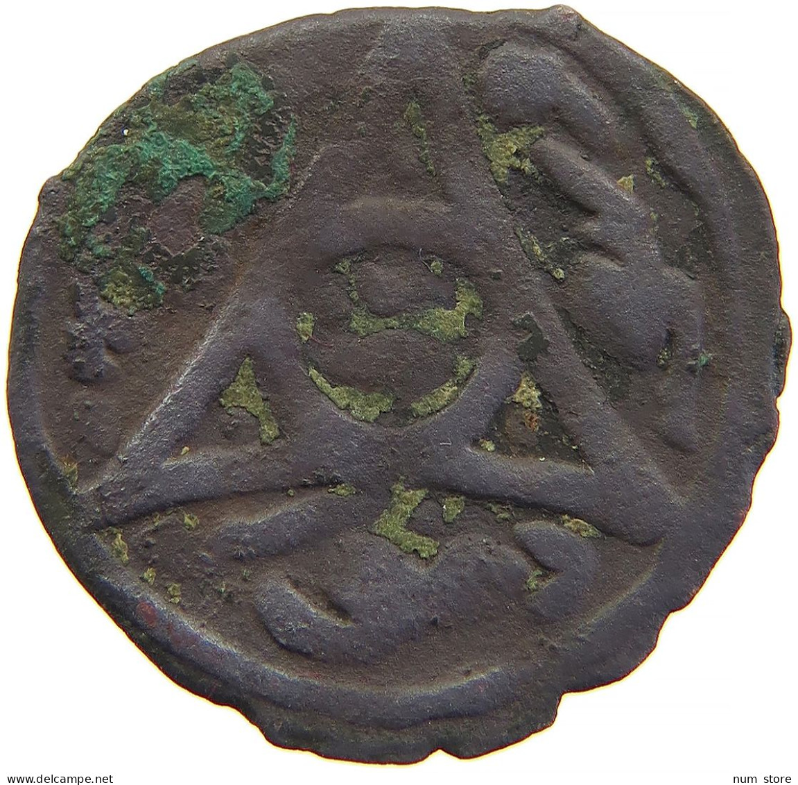 BAHRI MAMLUKS NASIR AL-DIN HASAN, 755-762 H./1354-1361 A.D AE FALS 21MM 2.5G #t034 0003 - Islamic