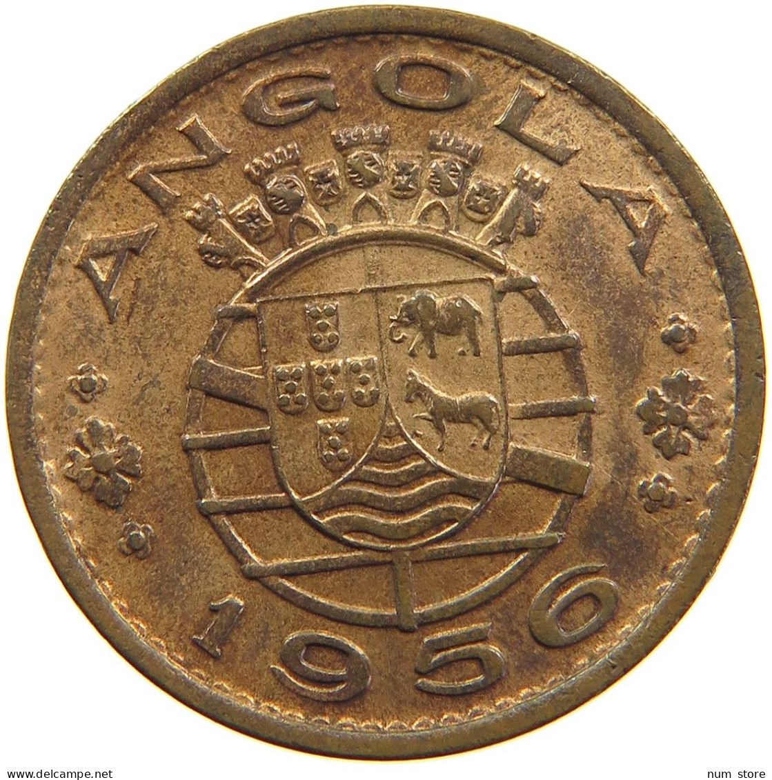 ANGOLA ESCUDO 1956 #s105 0183 - Angola