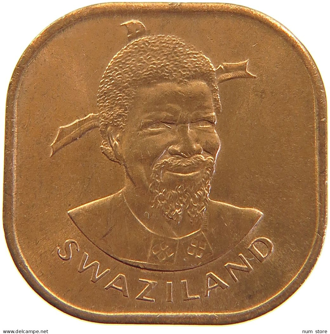 SWAZILAND 2 CENTS 1975 #s105 0373 - Swaziland