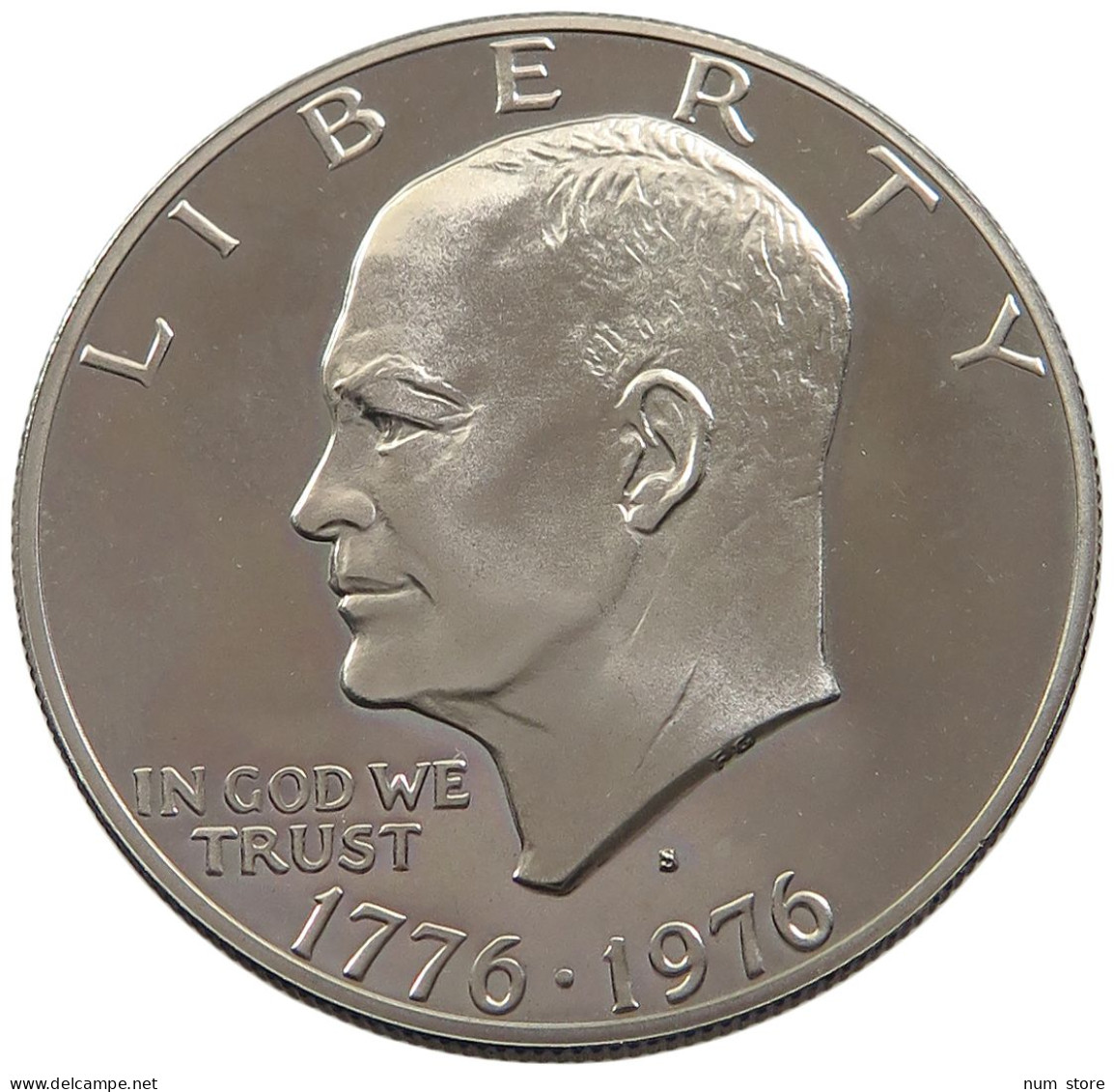 UNITED STATES OF AMERICA DOLLAR 1976 S EISENHOWER NICKEL PROOF #sm14 0879 - 1971-1978: Eisenhower