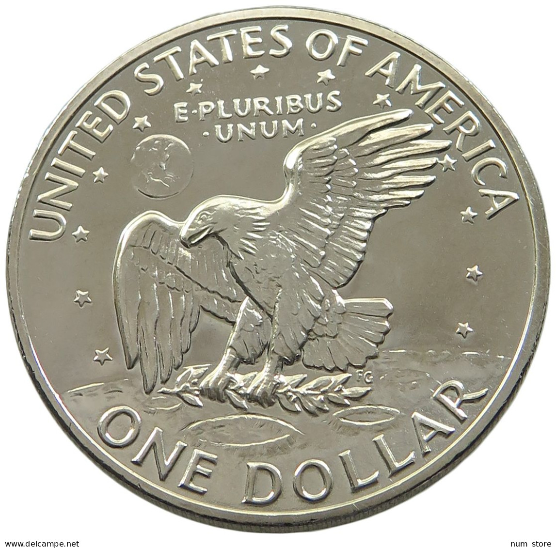 UNITED STATES OF AMERICA DOLLAR 1971 S EISENHOWER SILVER PROOF #sm14 0861 - 1971-1978: Eisenhower