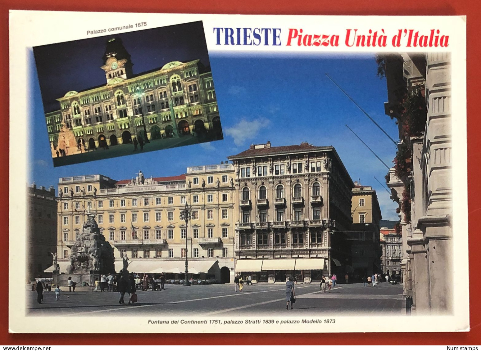 TRIESTE - The Italy's Unity Square (c740) - Trieste